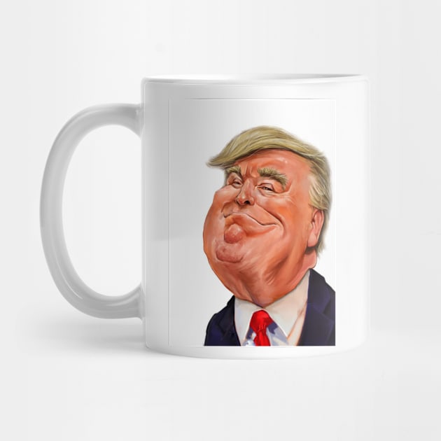 Trump character face by Trumpswrong